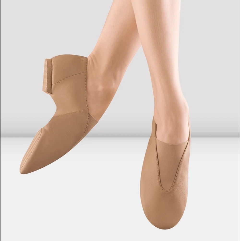 BLOCH Ladies Super Jazz Slip On Jazz Shoes - Picture 2 of 9